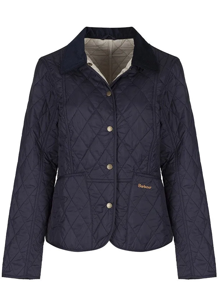 Barbour Summer Liddesdale-Ladies Quilted Jacket -Navy-LQU0236NY91