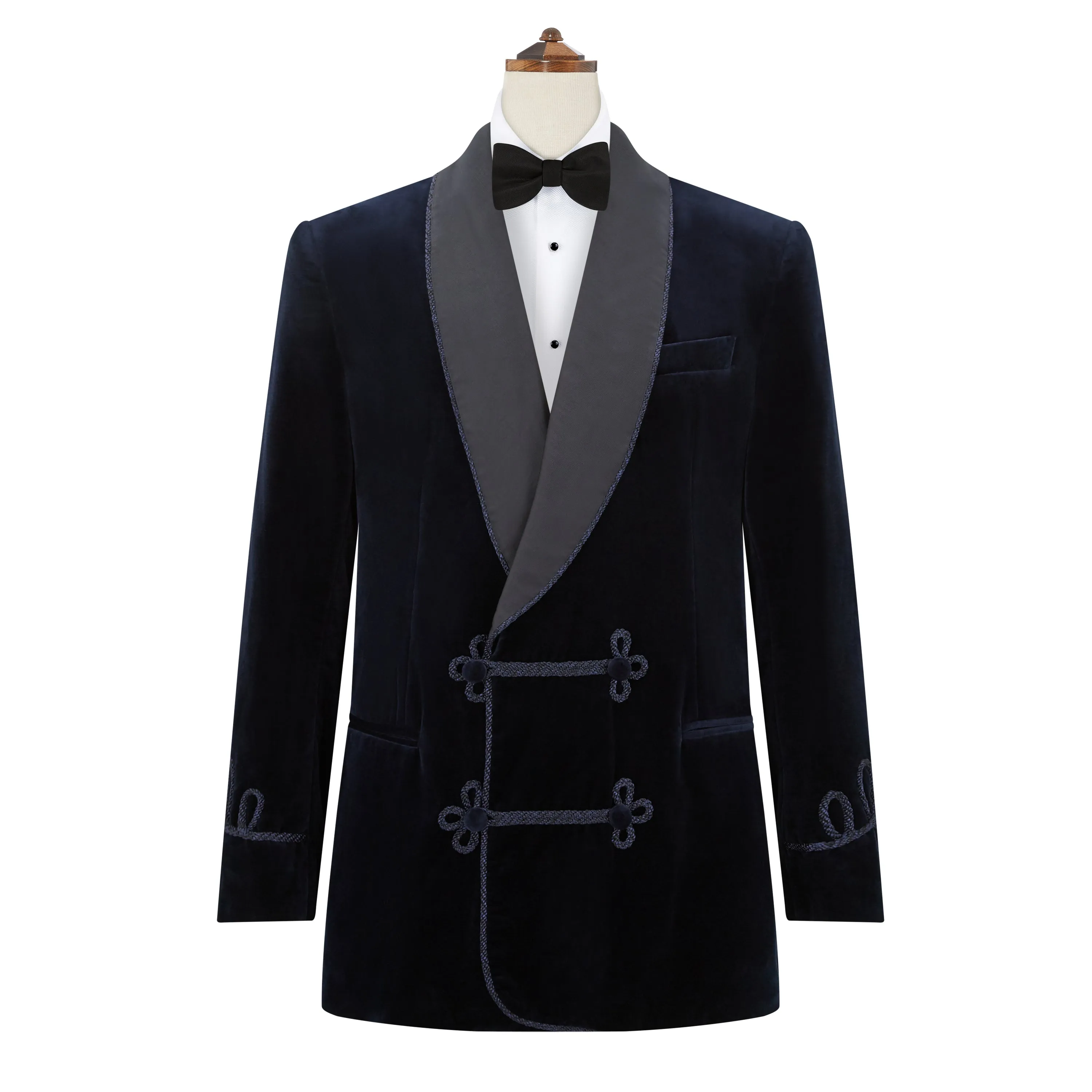 Bloomsbury Navy Velvet Jacket