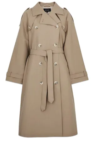 Bobby Meotine Mid Length Trench Coat