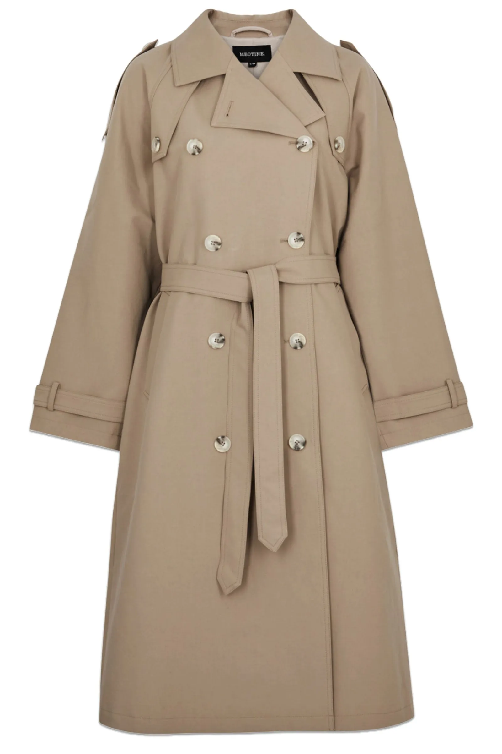 Bobby Meotine Mid Length Trench Coat