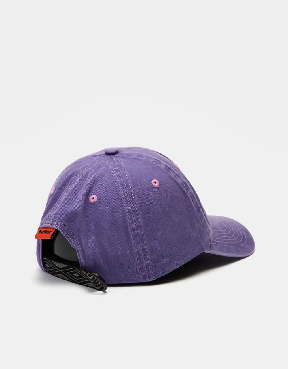 Butter Goods Rounded Logo 6 Panel Cap - Dusk