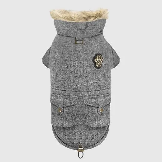 Canada Pooch Alaskan Army Parka - Salt & Pepper