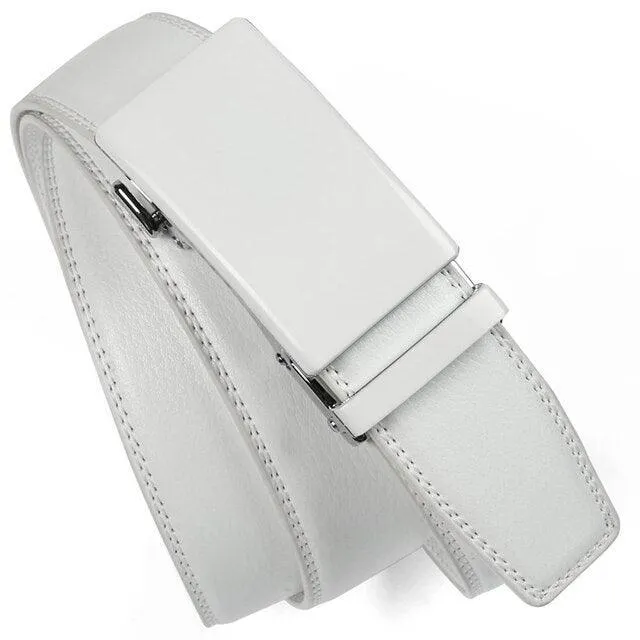 Ceinture de costume en cuir pour homme, modèle Birgir