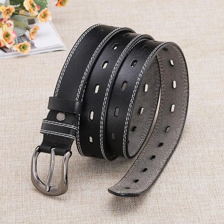 Ceinture en cuir pour femme, modèle April