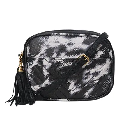 Cow Couture Chic Faux Leather NGIL Crossbody Bag