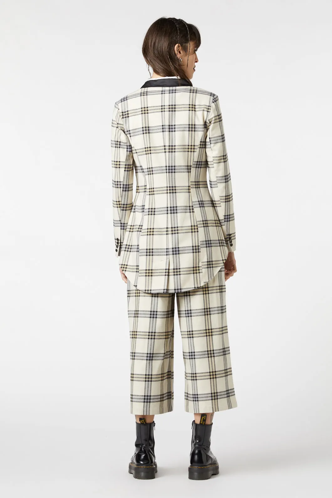 Crescent Tartan Tail Coat