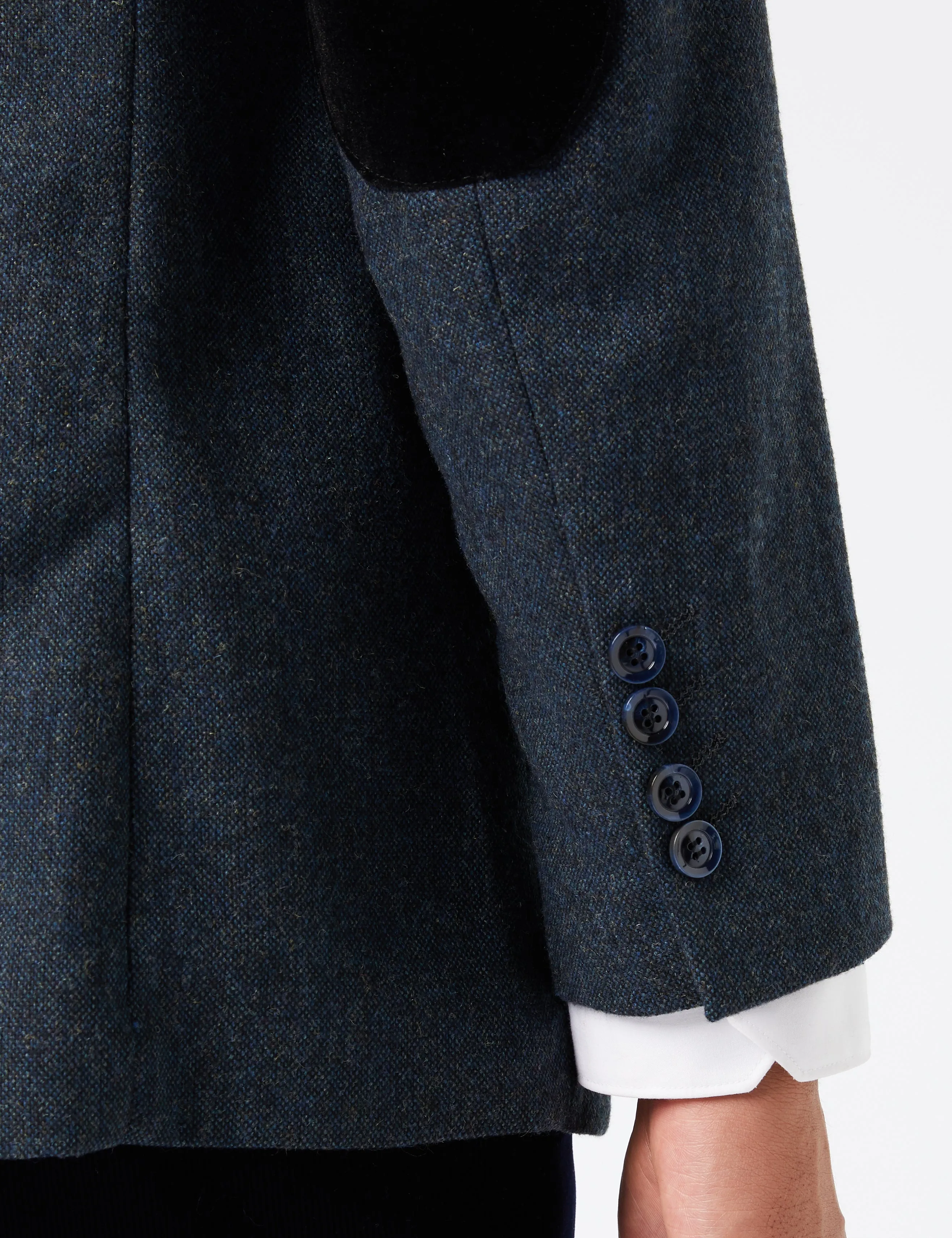 DANE - BLUE TWEED BLAZER