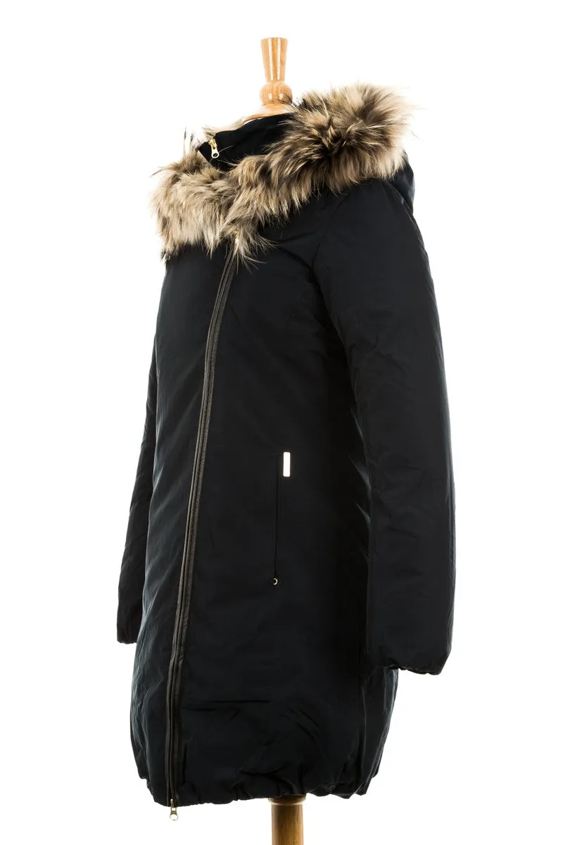 Eugene Parka with Fur Trim