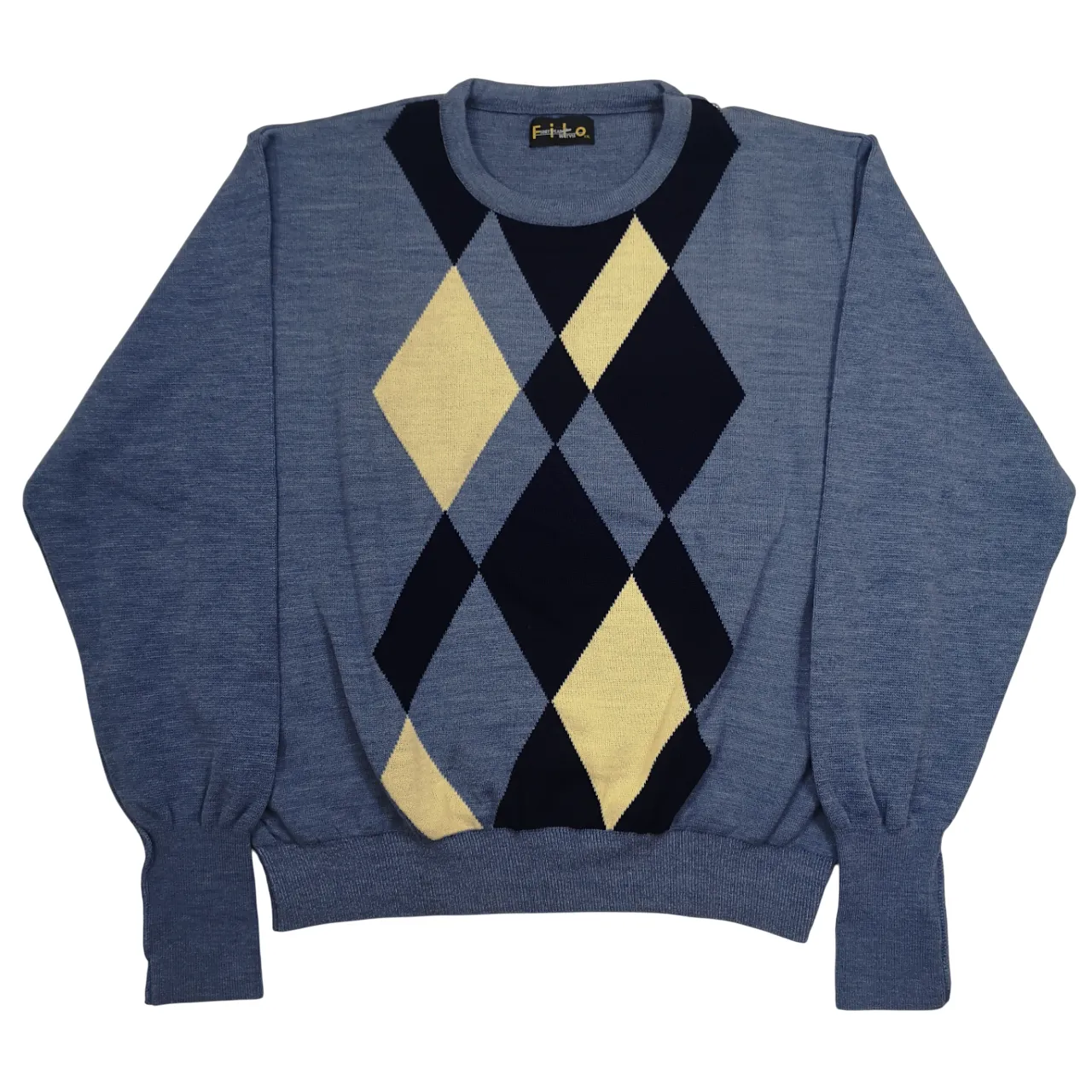 Filo Argyle Knitwear Jersey