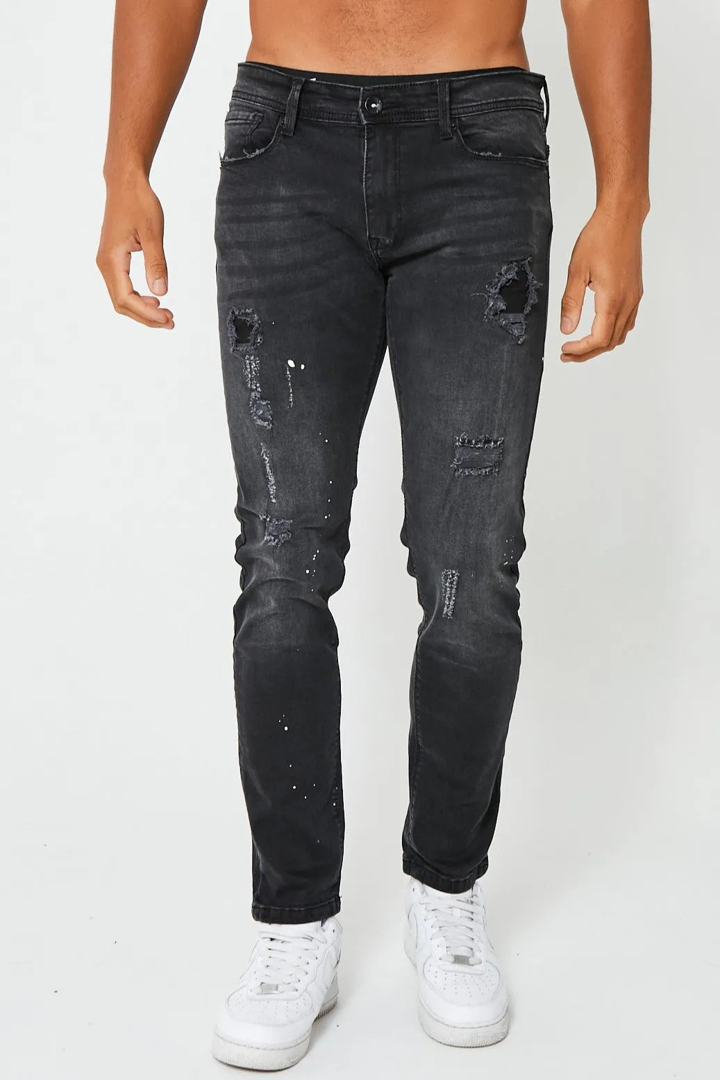 Hackray Antel Tapered Jean - Black