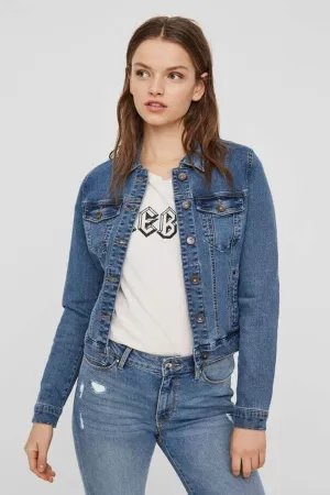 Hot Soya Denim Jacket - Medium blue denim