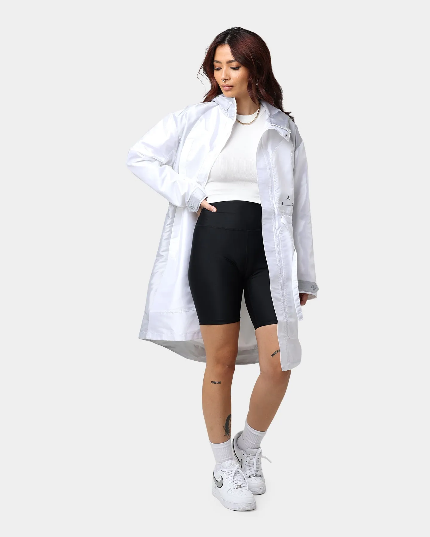 Jordan Women's 23 Engineered Lightweight Jacket White/White