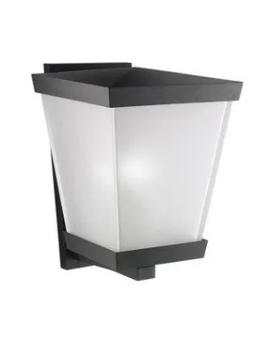 Kichler Lighting 9146 BK Urban Ice Collection 1 Light Exterior Wall in Black Finish