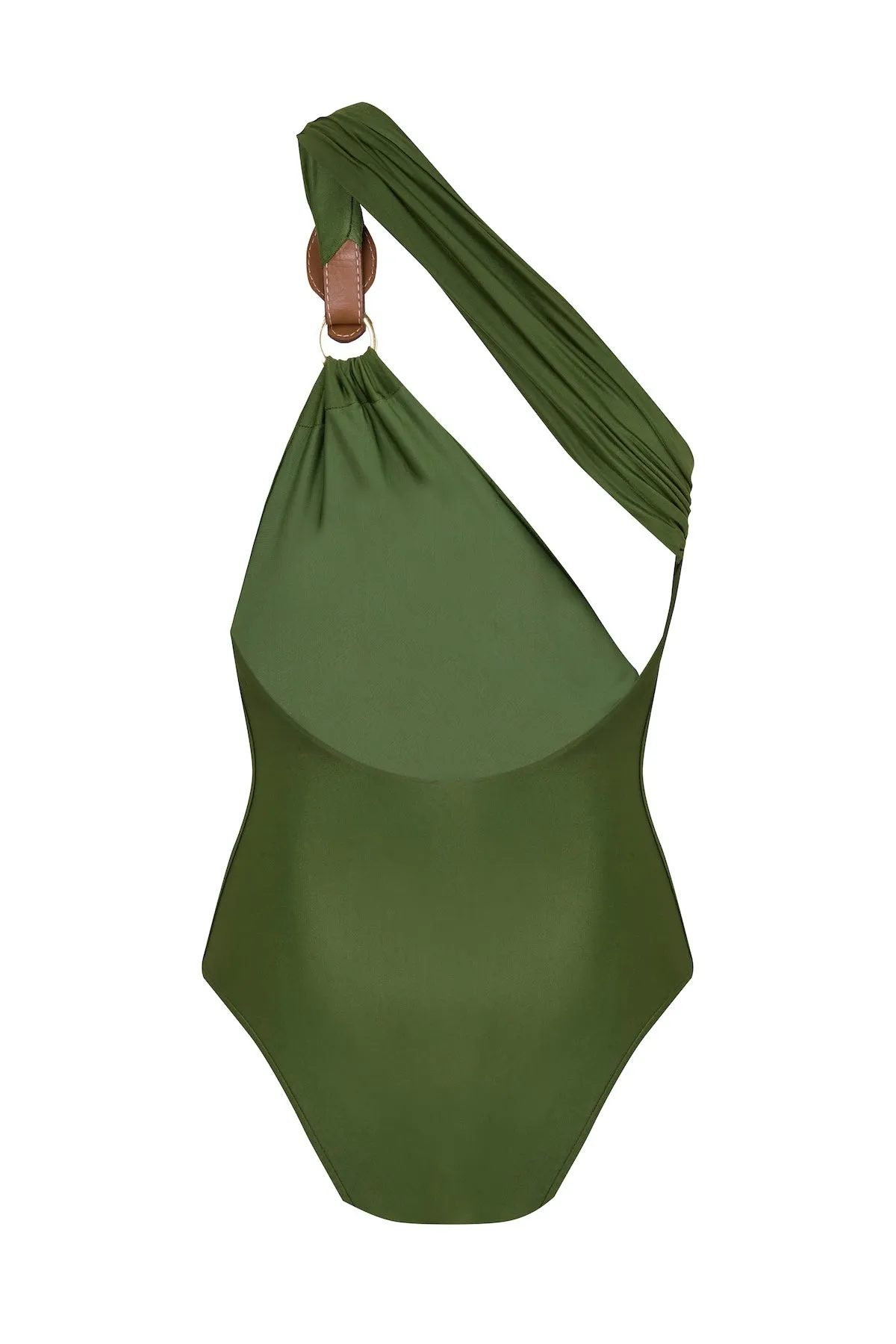 Lenny Niemeyer One Shoulder Detail One Piece