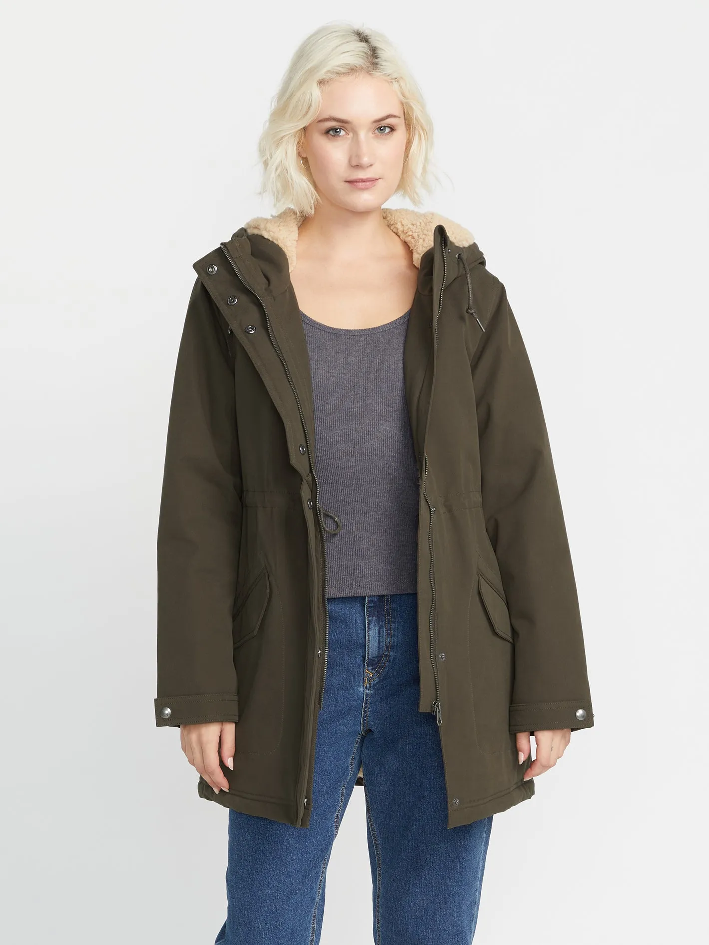 Less Is More 5K Parka Jacket - Wren