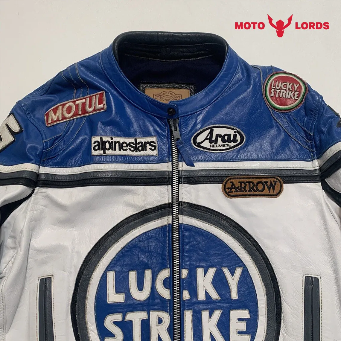 Lucky Strike Casual Moto Leather Jacket