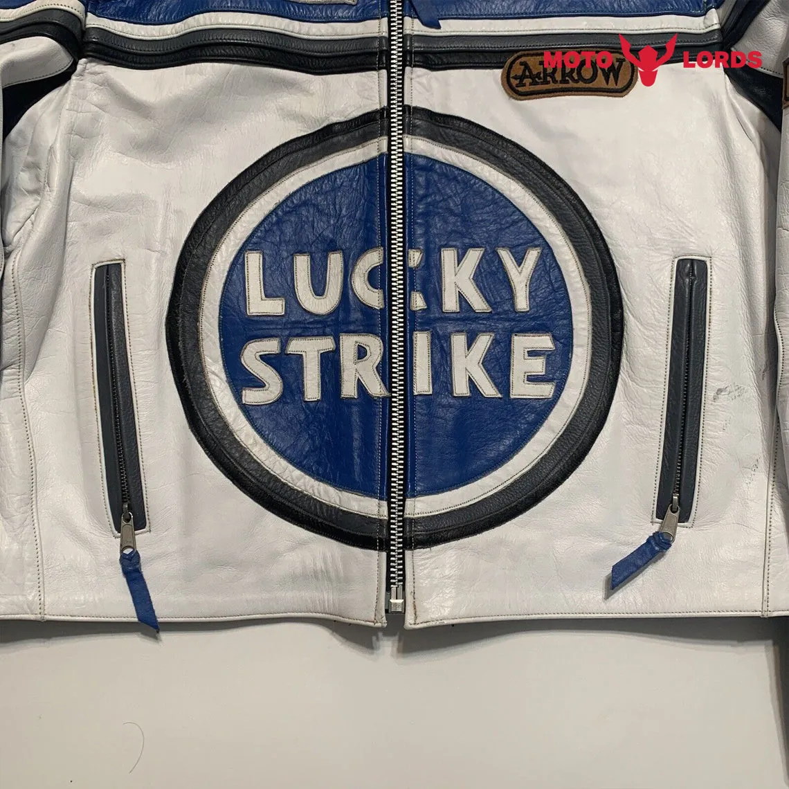 Lucky Strike Casual Moto Leather Jacket