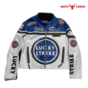 Lucky Strike Casual Moto Leather Jacket