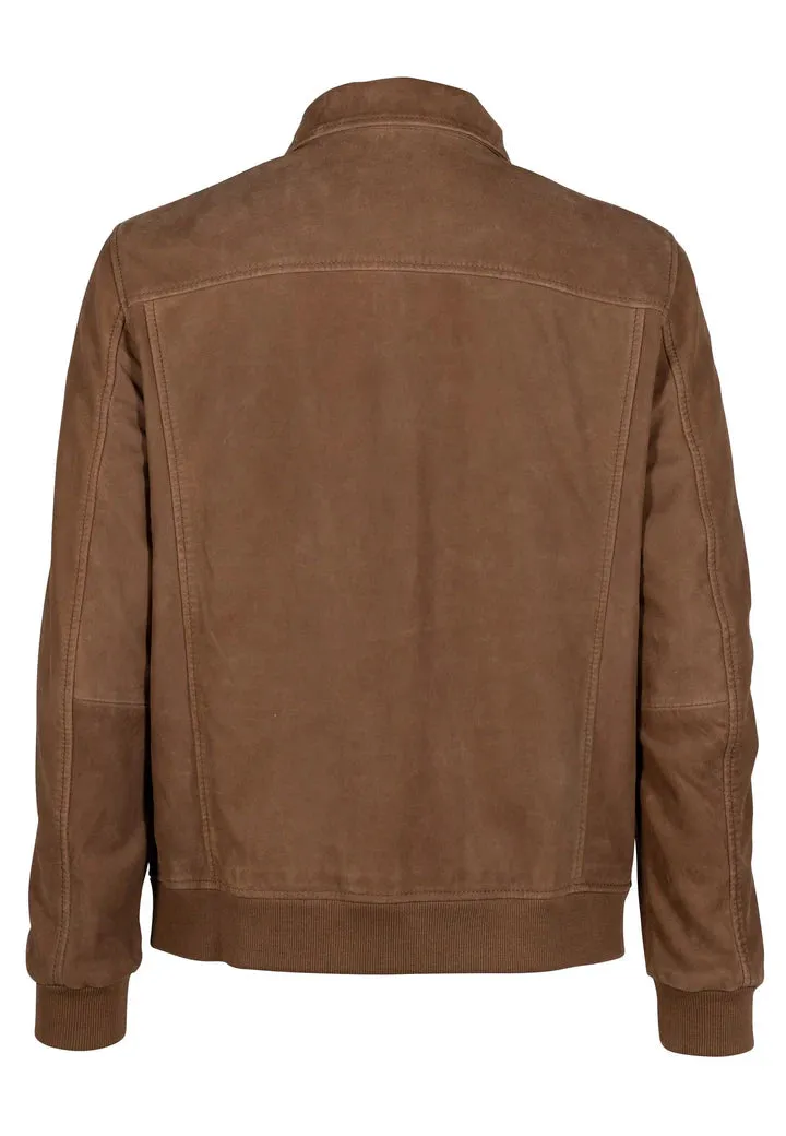 Men's Mauritius | Talton CF Leather Jacket | Whiskey