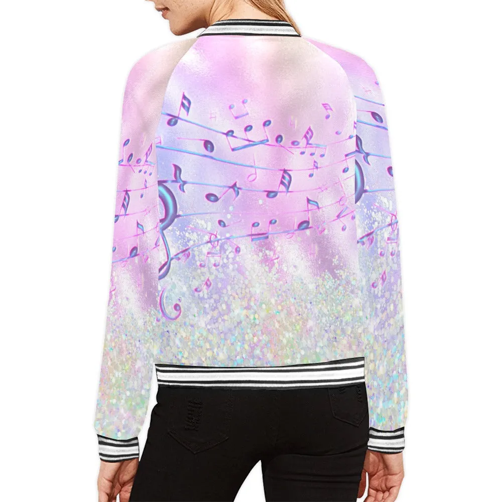 Music awd546 Bomber Jacket for Women