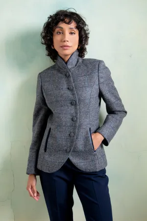 Nicole Tweed Jacket - Grey Check