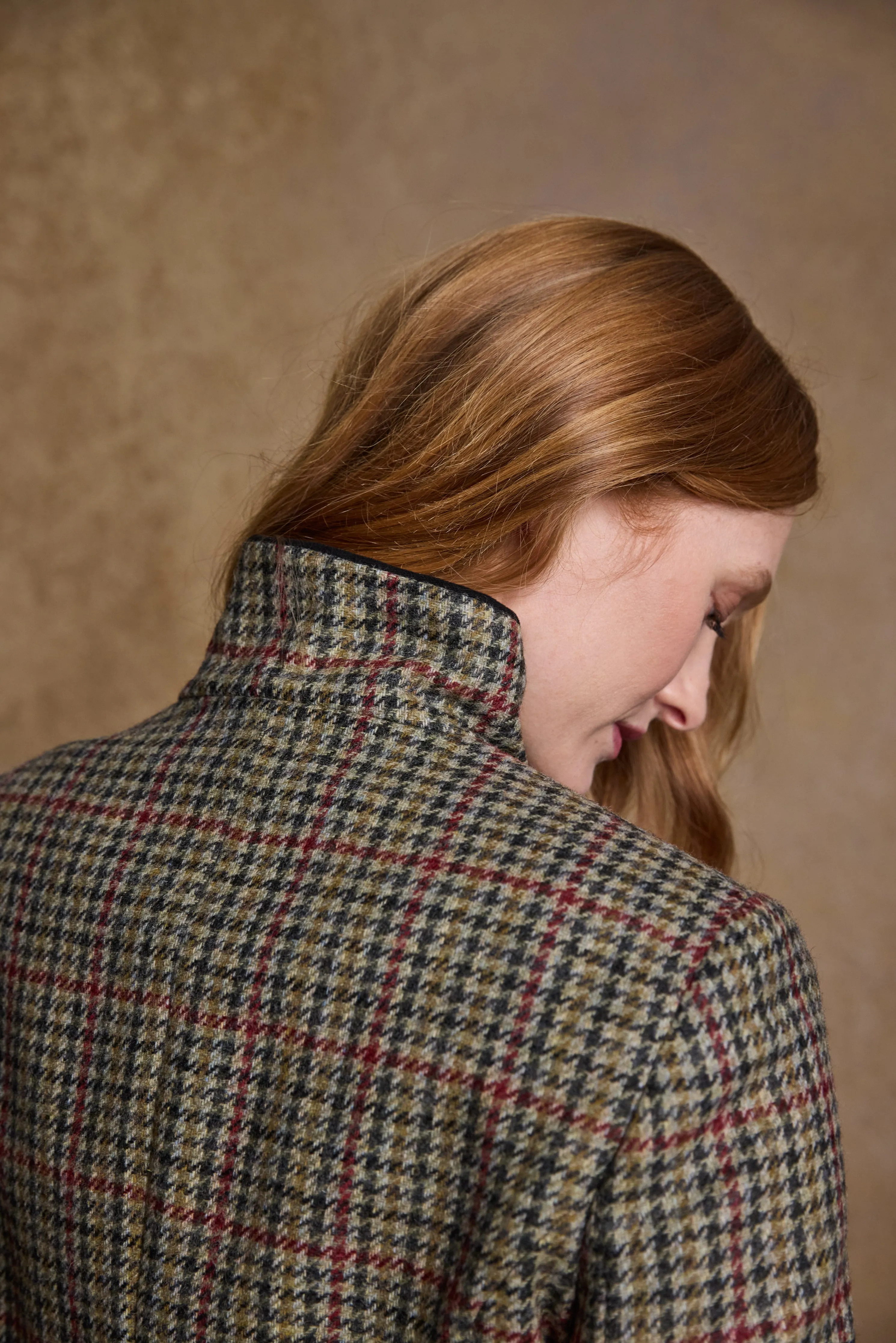 Nicole Tweed Jacket - Hacking Check