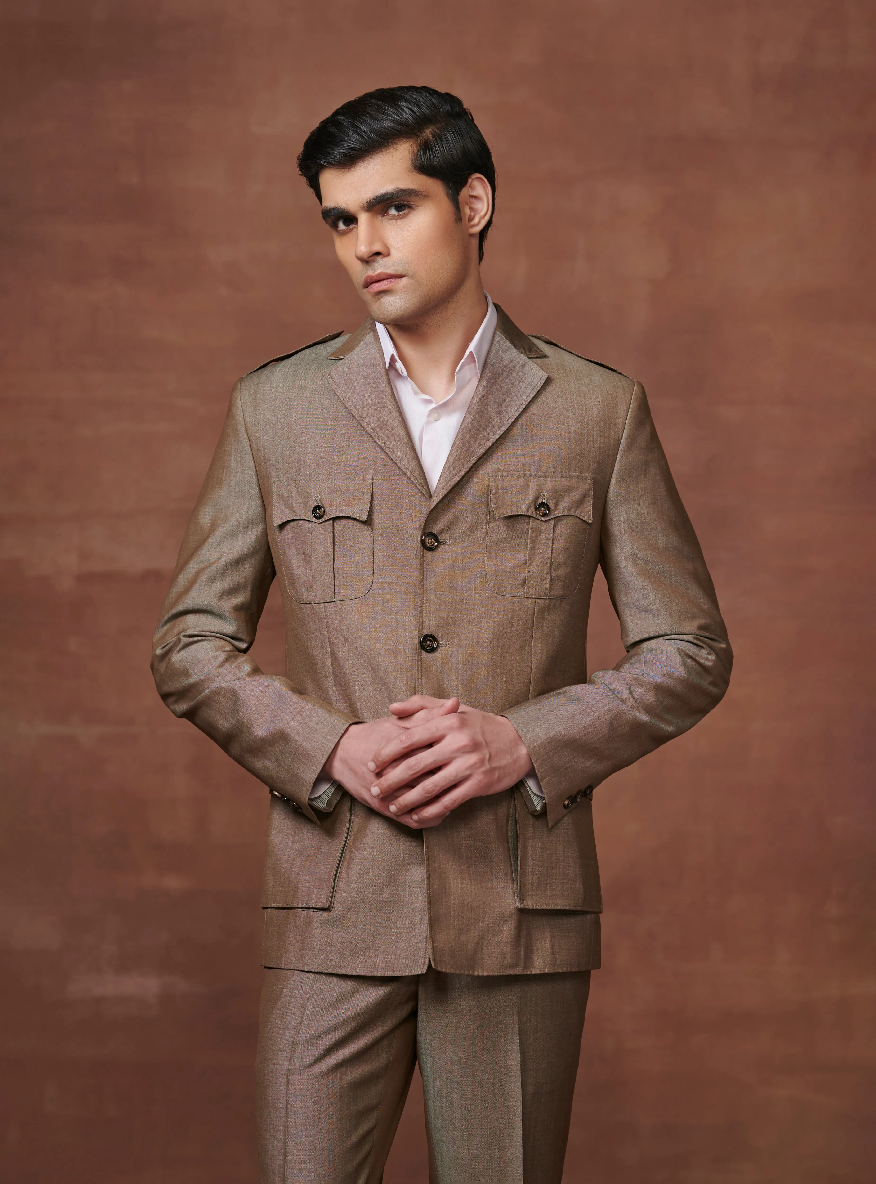 OPULENT SAFARI: THE EXQUISITE WESTERN SAFARI SUIT