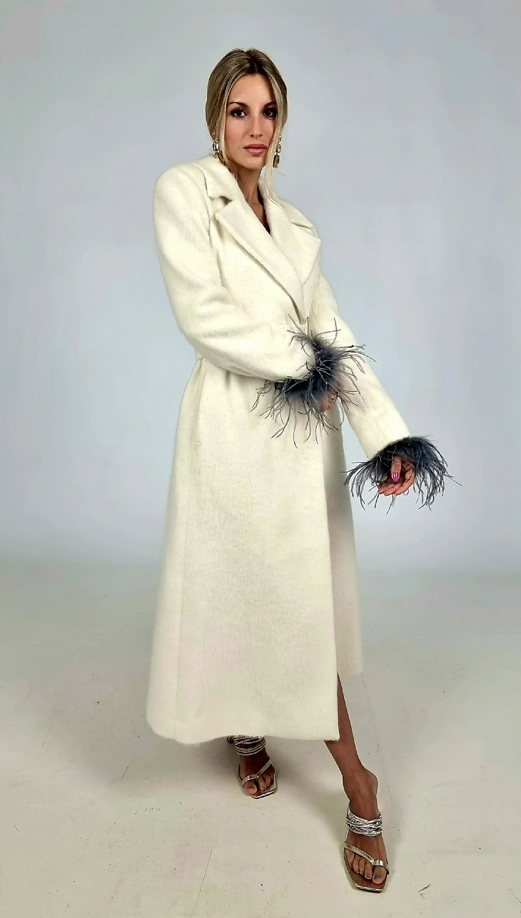 PENNYBLACK Winter White Erice Coat