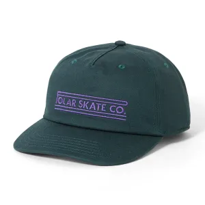 Polar Skate Co -Jake Stretch Logo Cap (Dark Teal)