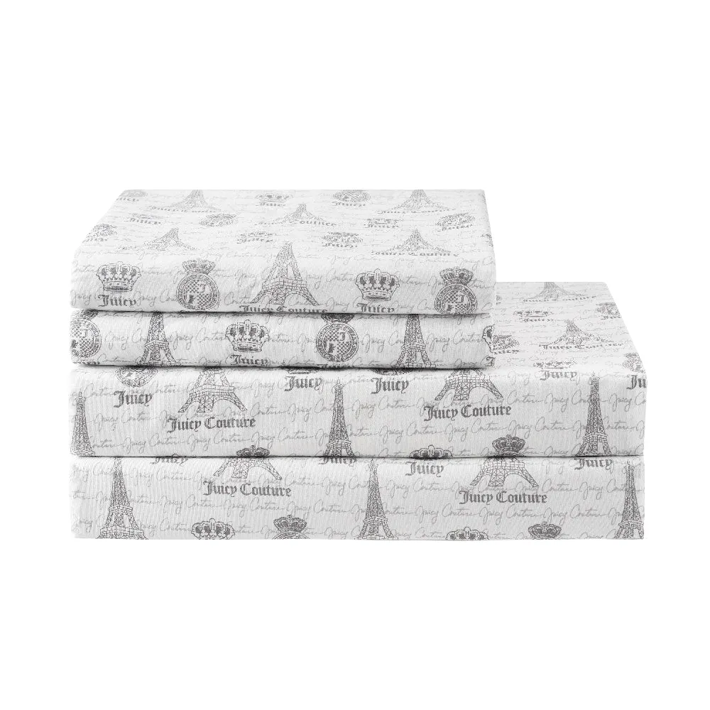 Printed Microfiber Sheet Set