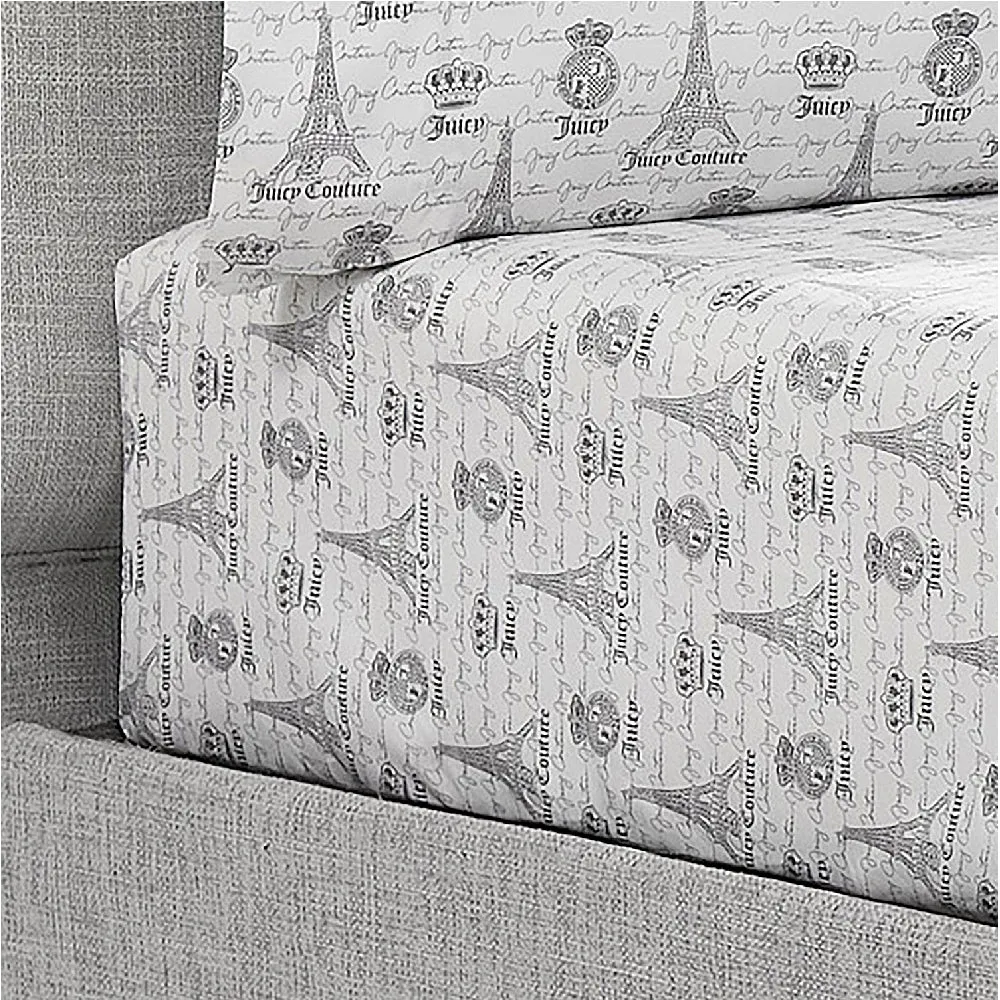 Printed Microfiber Sheet Set