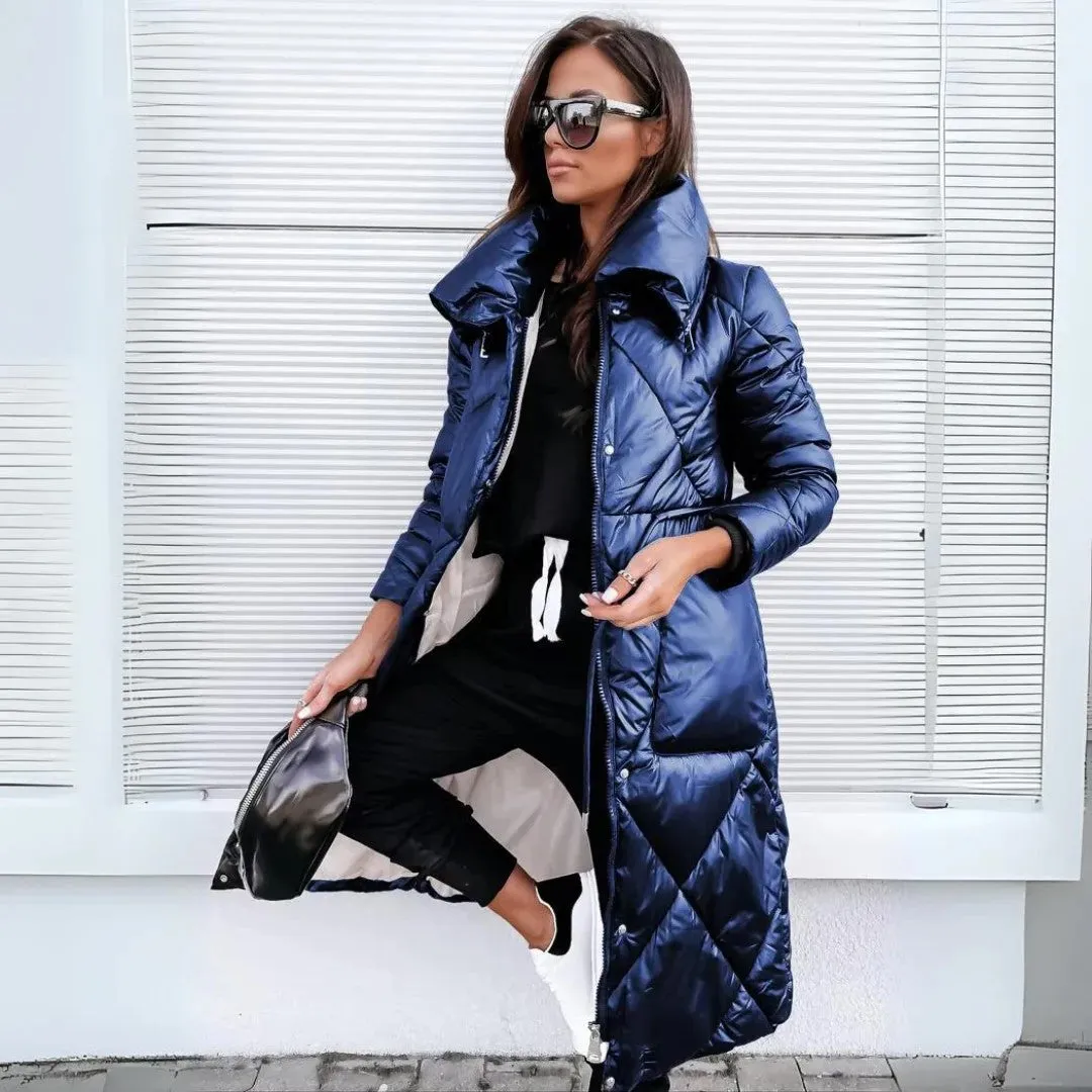 Rachel - Quilted Parka Coat