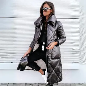 Rachel - Quilted Parka Coat