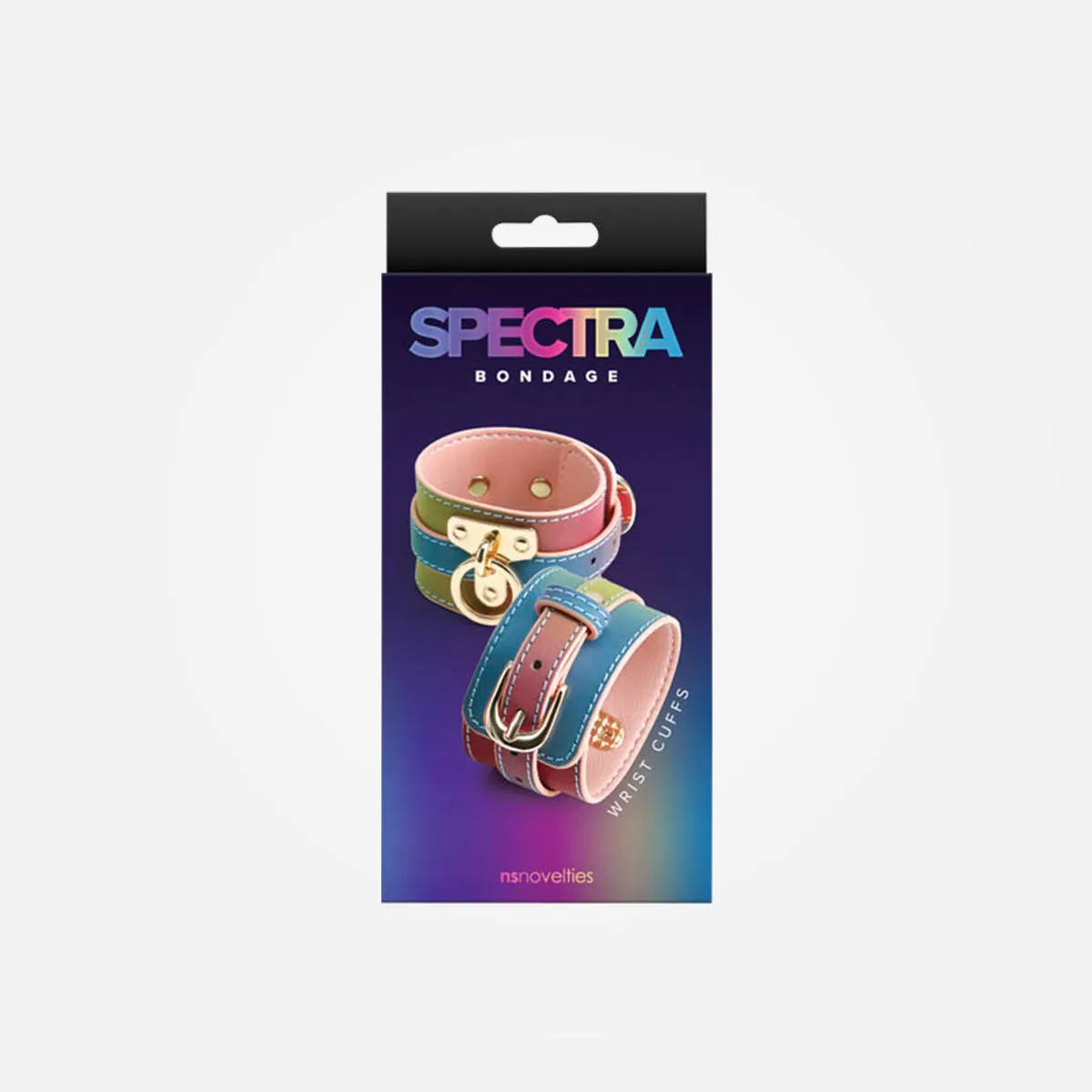 Spectra Bondage - Rainbow Wrist Cuff Buckle Restraints