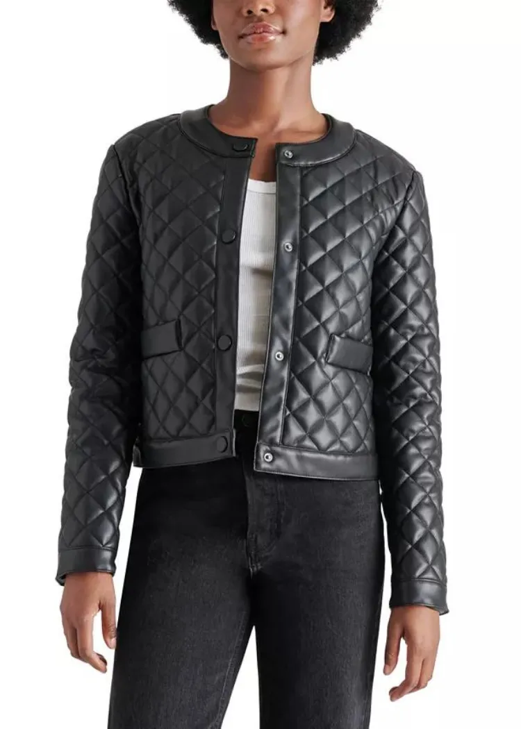 Steve Madden Martine Jacket- Black