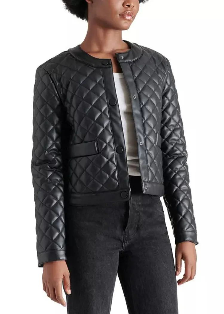 Steve Madden Martine Jacket- Black