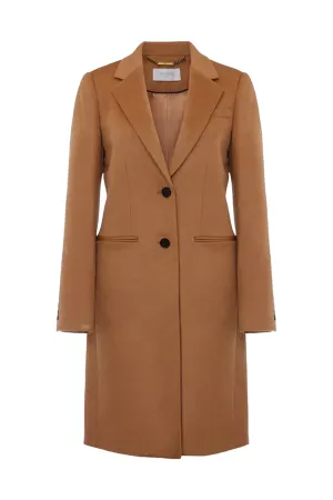 Tilda Plain Coat, Classic Camel