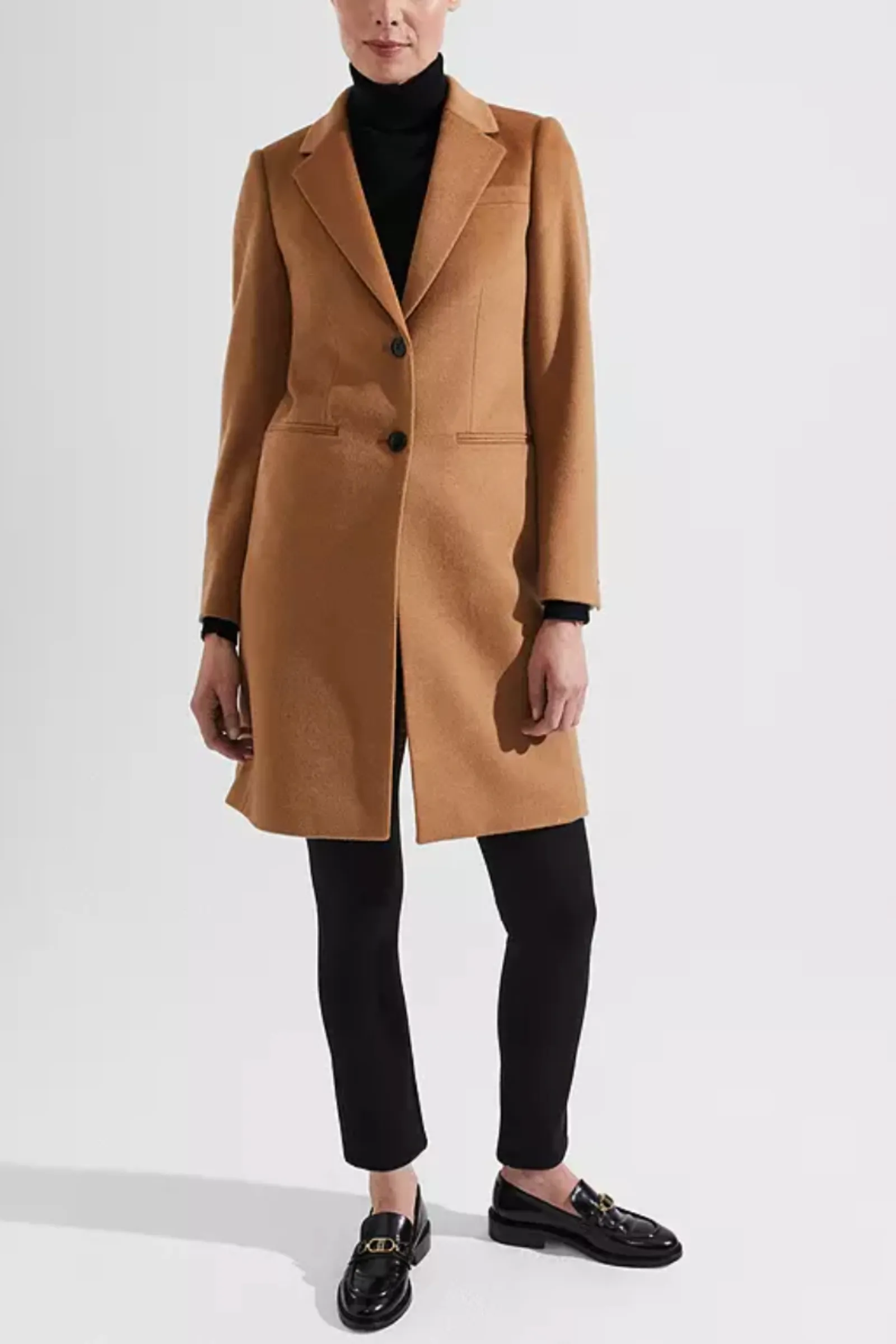 Tilda Plain Coat, Classic Camel