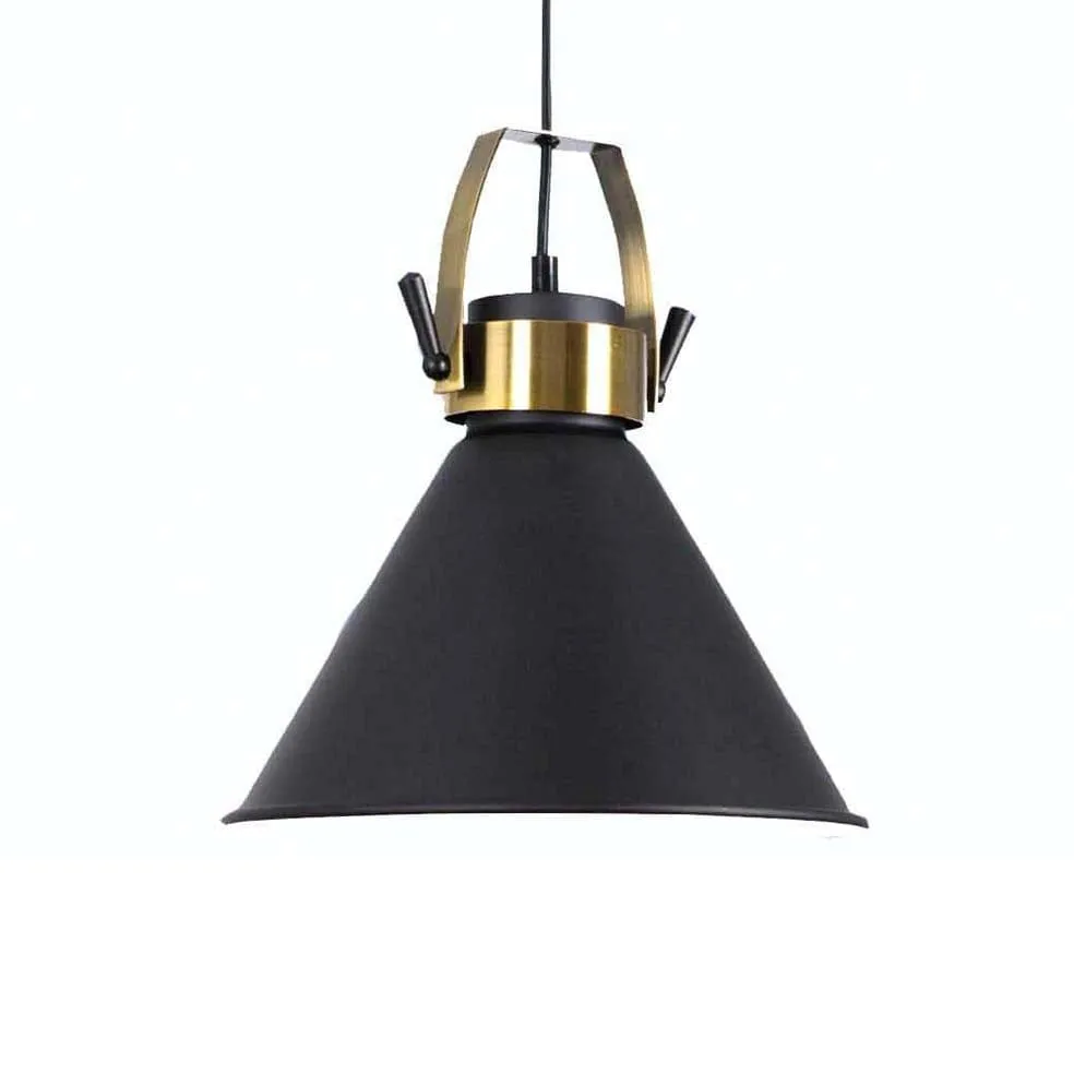 Urban Pendant Light Copper and Matt Black