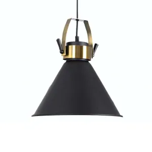 Urban Pendant Light Copper and Matt Black