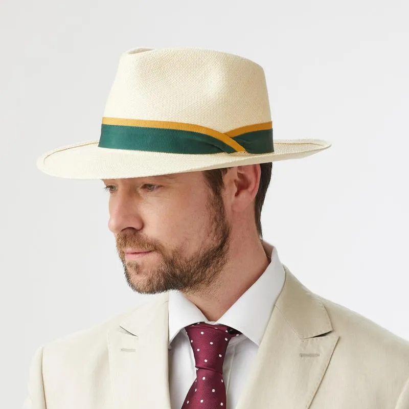 Urban Voyager Classic Straw Fedora Hat