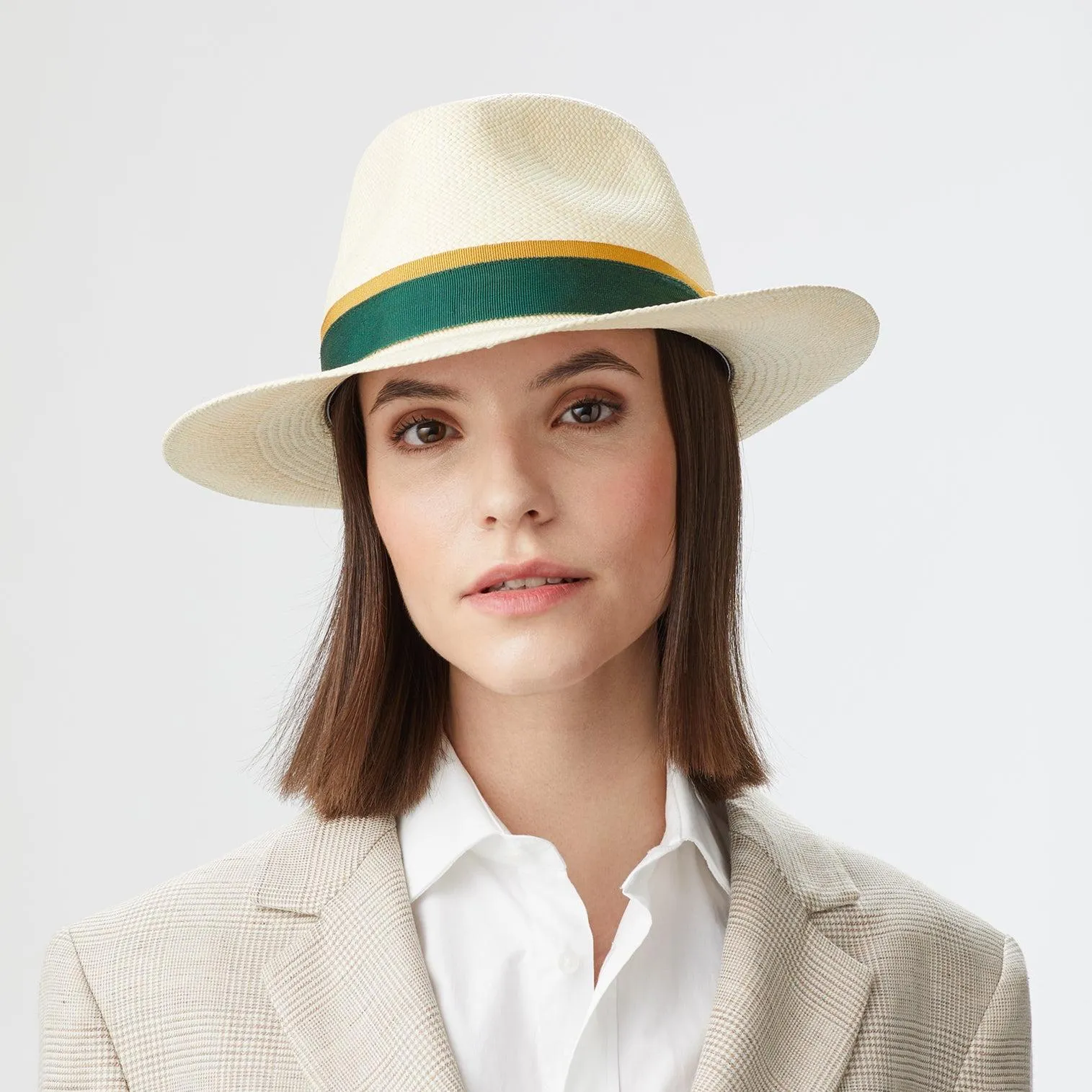 Urban Voyager Classic Straw Fedora Hat