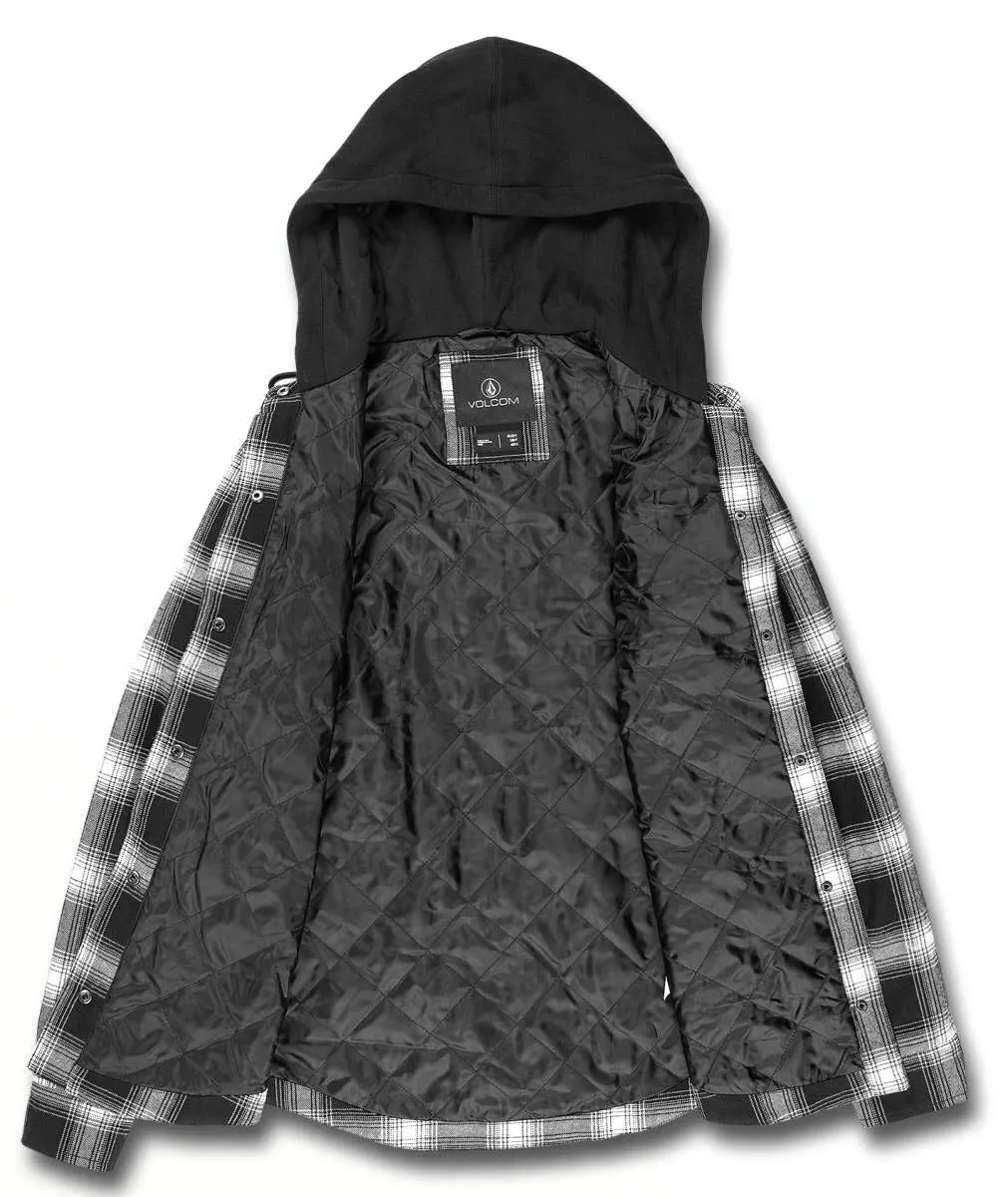 Volcom Women's Hooded Flannel Jacket 2022