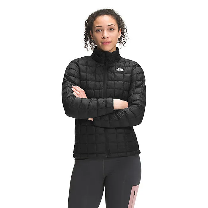 Women's The North Face | ThermoBall™ Eco Jacket White Logo | TNF Black