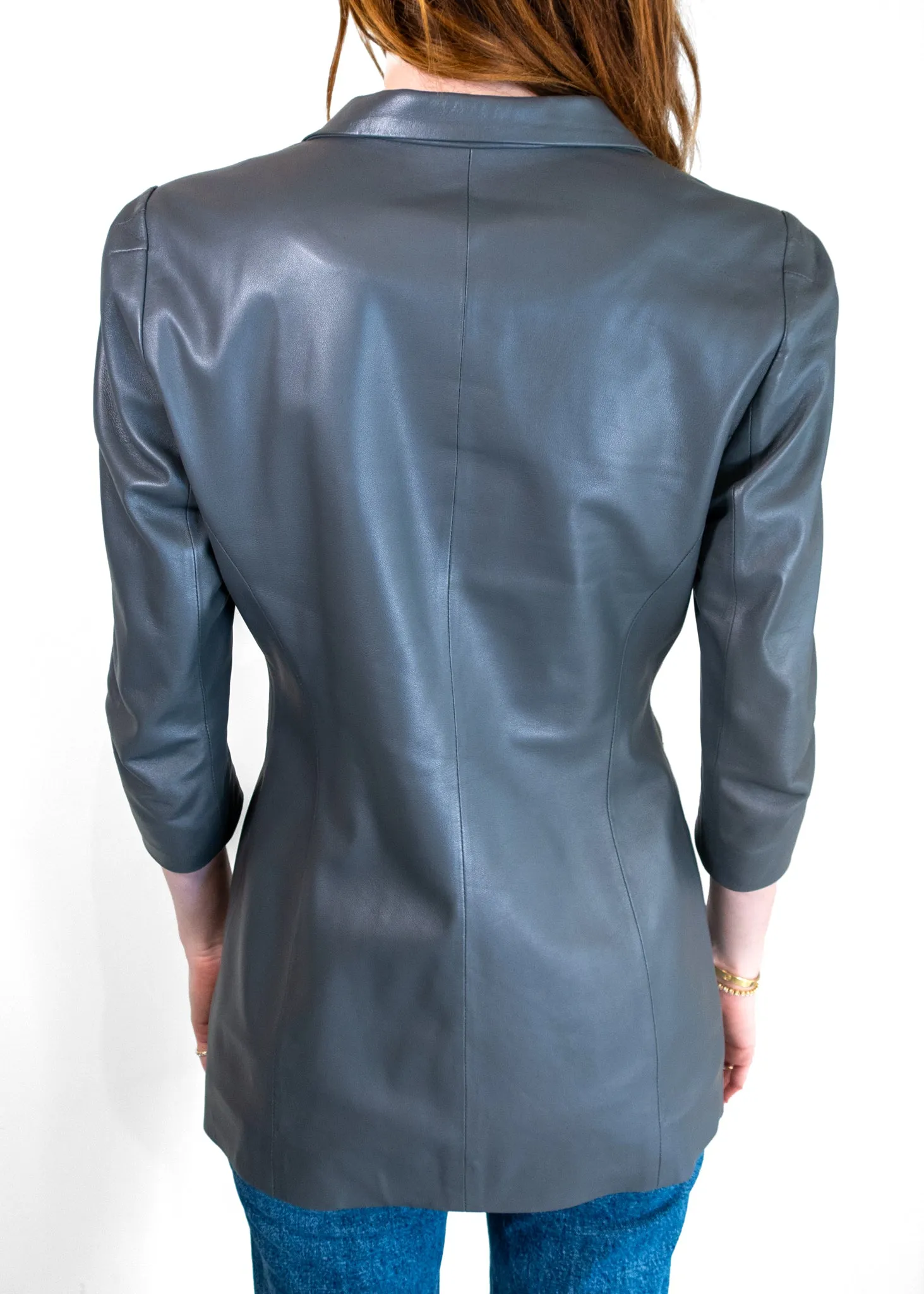 Zeynep Arcay Lambskin Evening Jacket