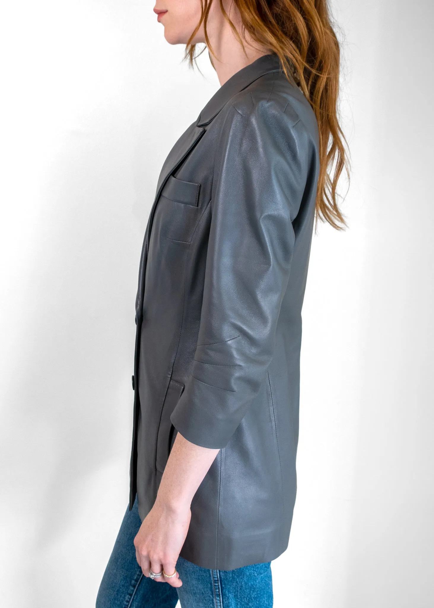 Zeynep Arcay Lambskin Evening Jacket